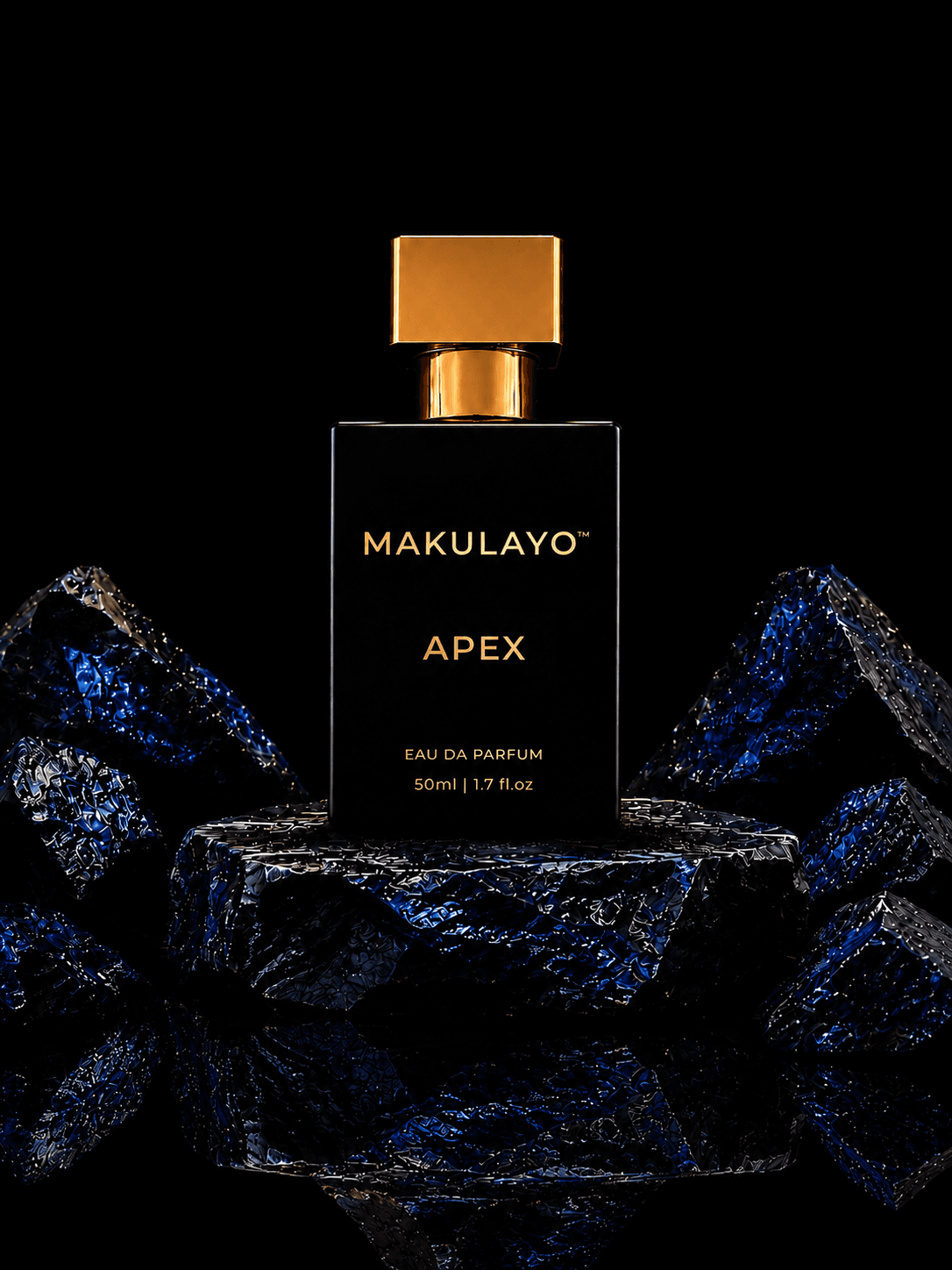 Apex Eau de Parfum 50ml bottle — Fresh • Aquatic • Woody